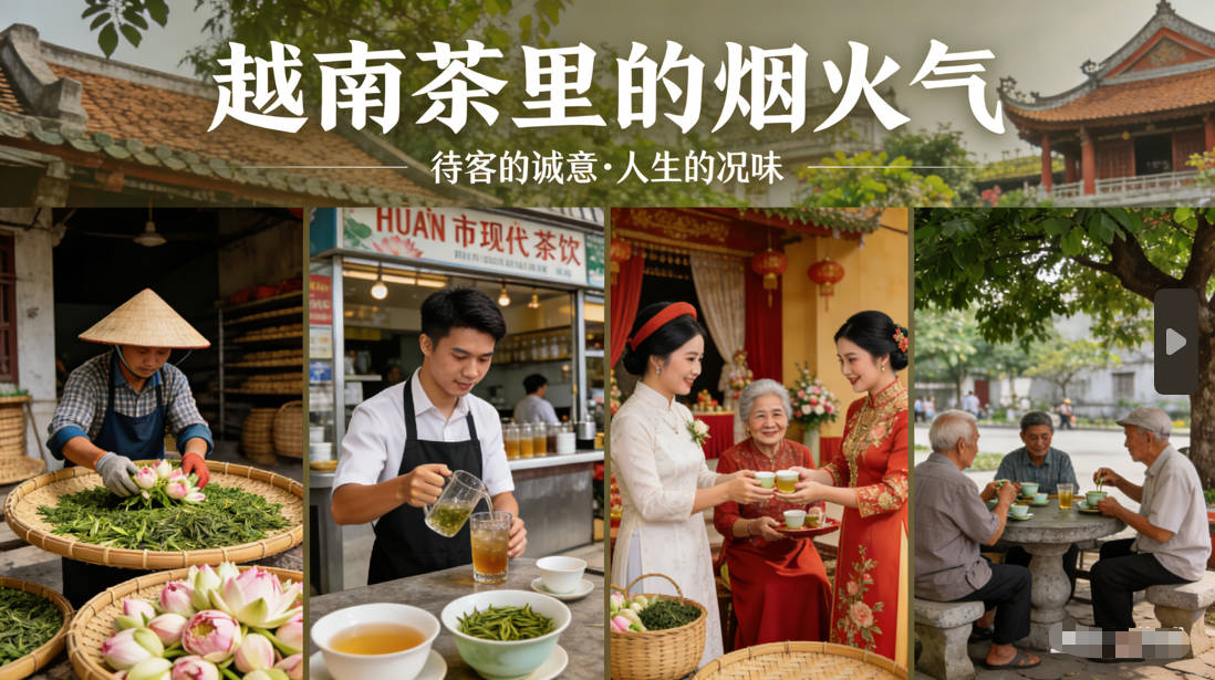 越南人喝茶的潜规则：客人不能拒绝，拒绝就是不礼貌-茶之家