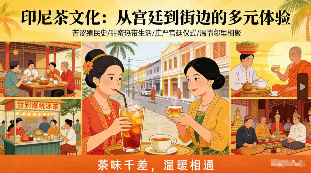 茶里加蛋黄的千岛之国，藏着世界上最甜的饮茶哲学-茶之家