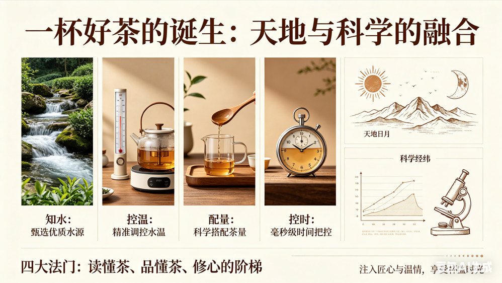 泡茶万能公式：掌握这4字口诀，你离冲泡大师只差这一步！-茶之家