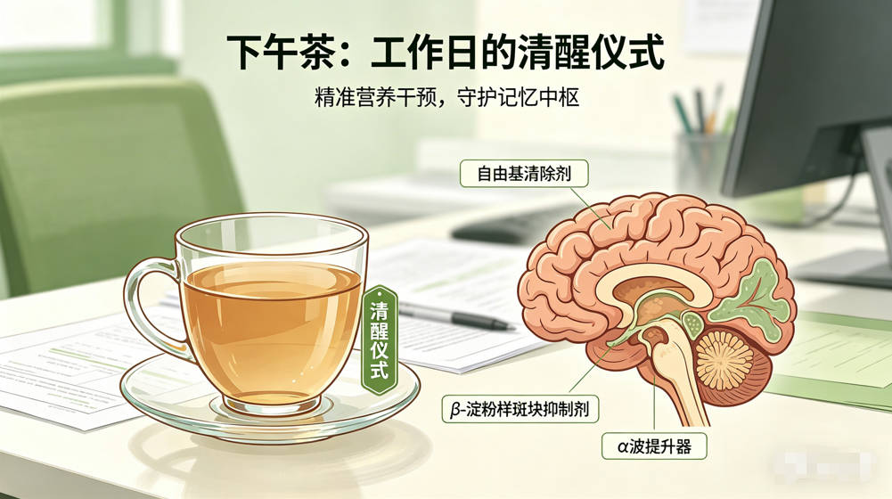 每天下午一杯茶,正在悄悄“修复”你的大脑!记忆力提升20%-茶之家
