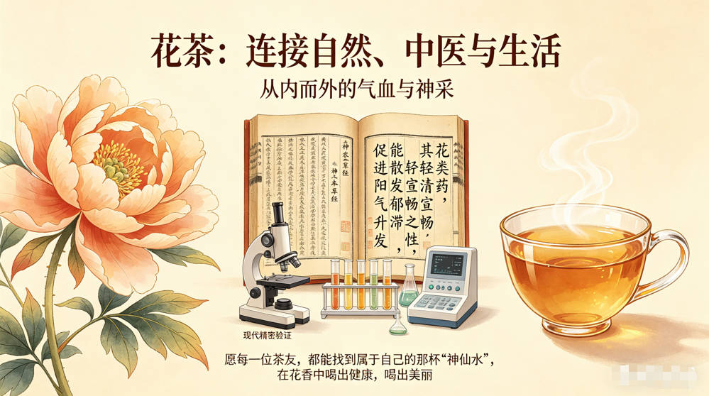 从一朵花到一杯茶：中医美体的“神仙水”，你喝对了吗？-茶之家