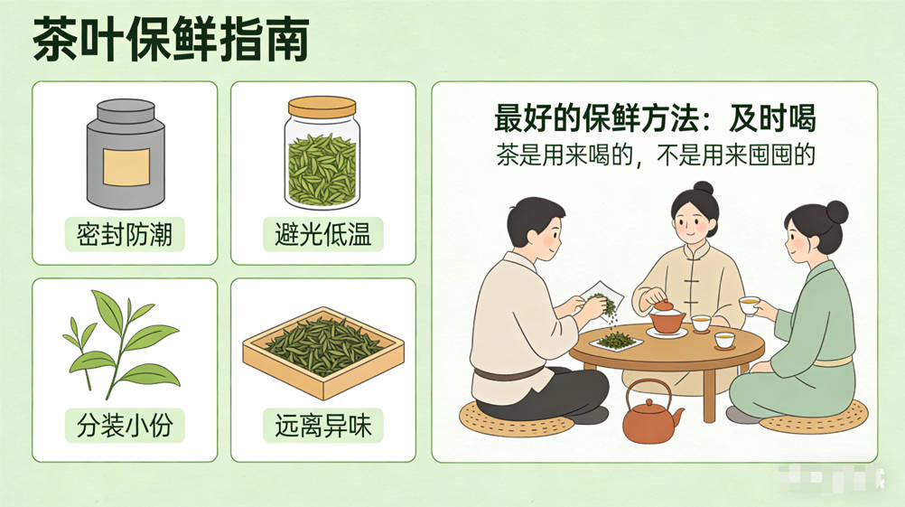 茶叶放半年还像新茶？茶友私藏的保鲜法，一看就会-茶之家