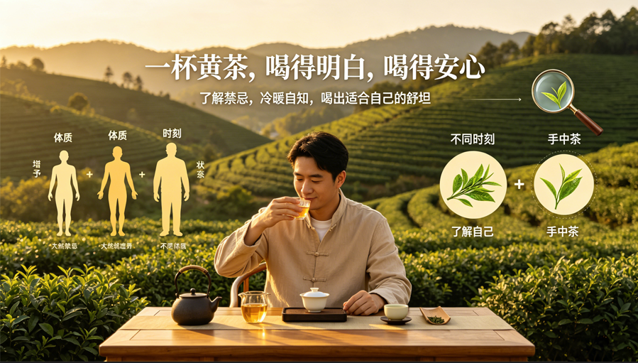 黄茶的“黑名单”：这6类人再爱喝茶也得管住嘴-茶之家