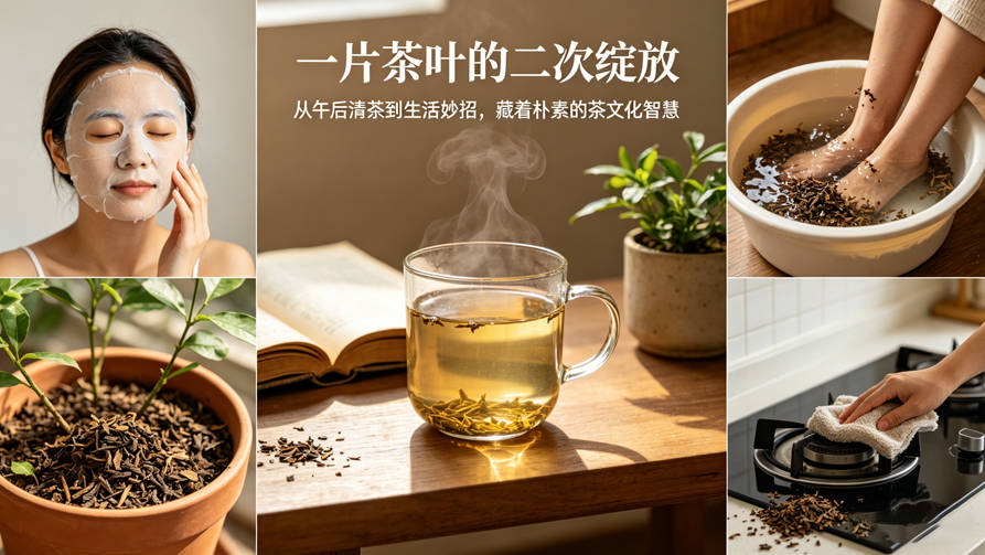 泡完的茶叶别扔！这8个生活妙用，省钱又实用-茶之家