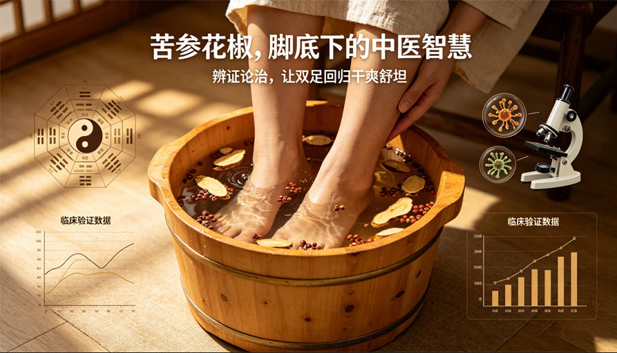 苦参花椒，这对“止痒CP”泡脚7天，脚气真的不痒了？-茶之家